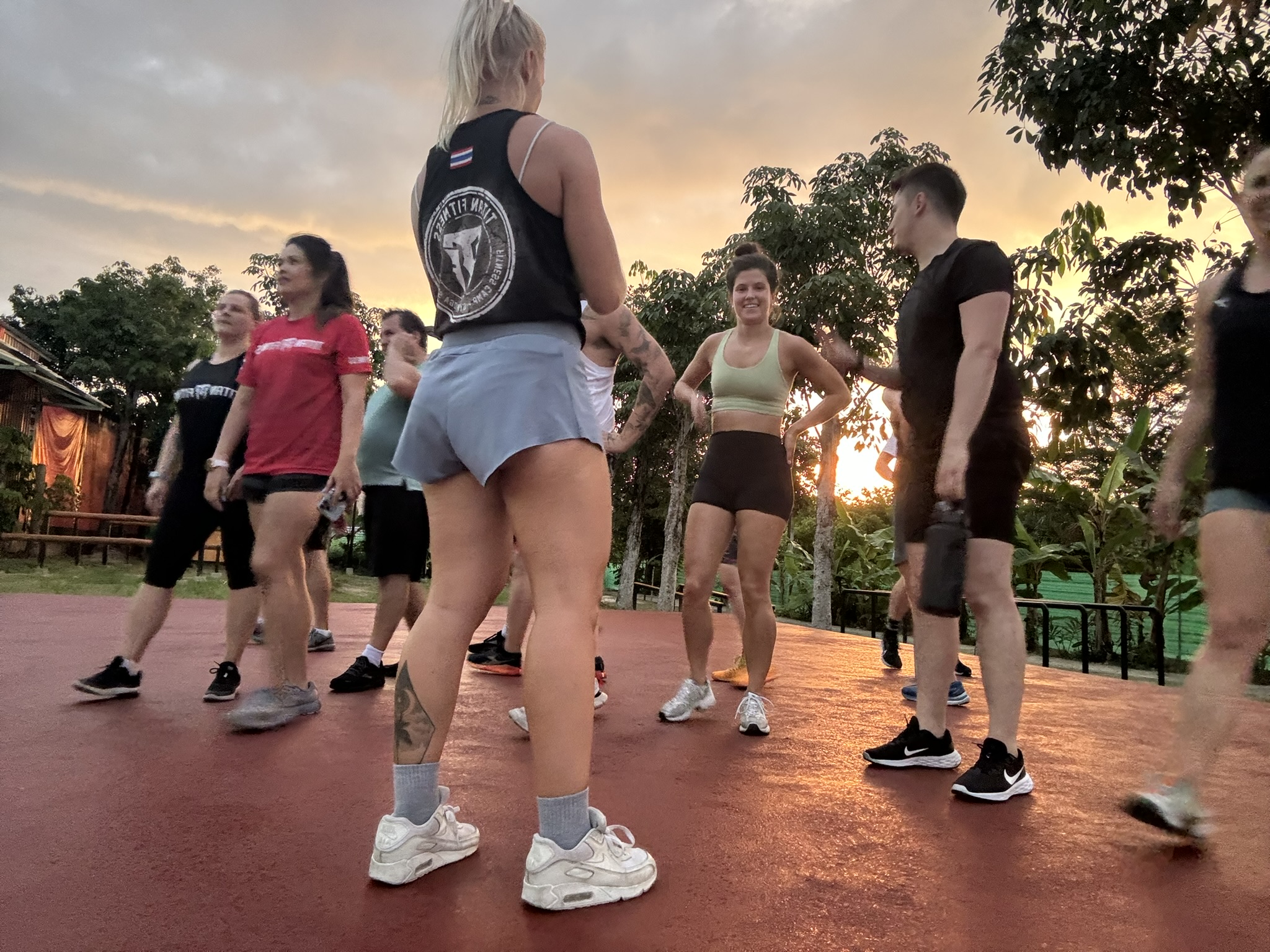 groepsles phuket thailand fitnessreizen