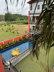 Zwembad accommodatie Titan fitness kamp