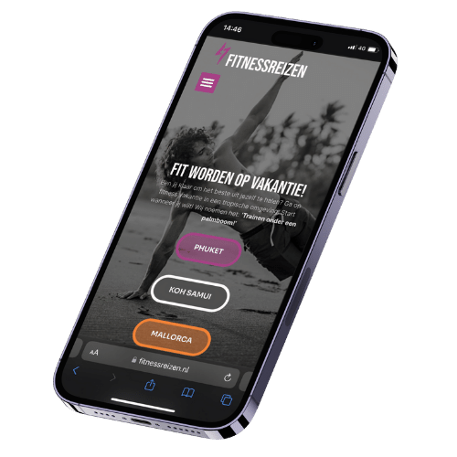 Fitnessreizen website