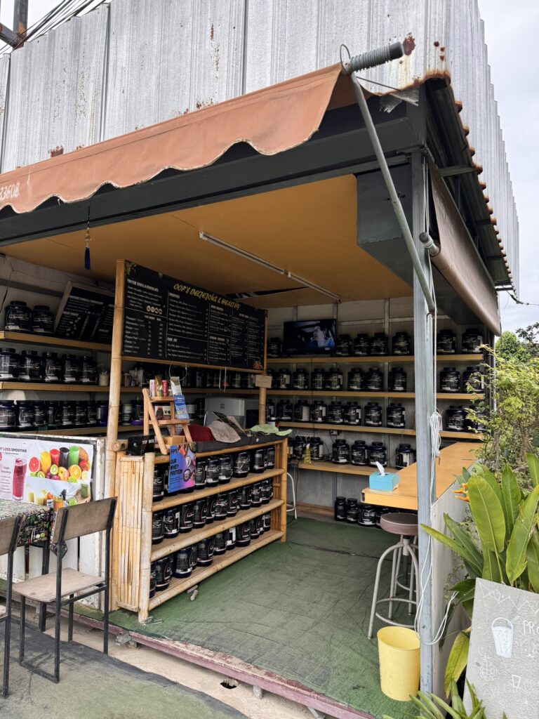Sportwinkels op fitnessstreet phuket