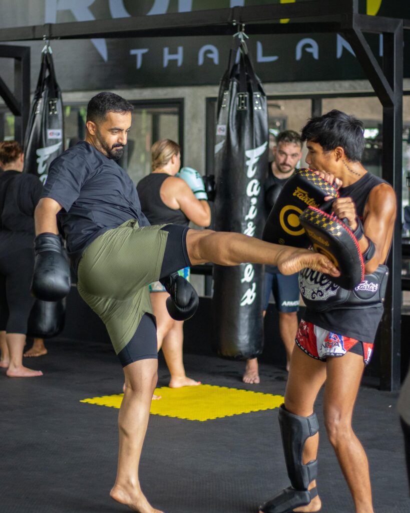 Vechtsport fitnesskamp thailand