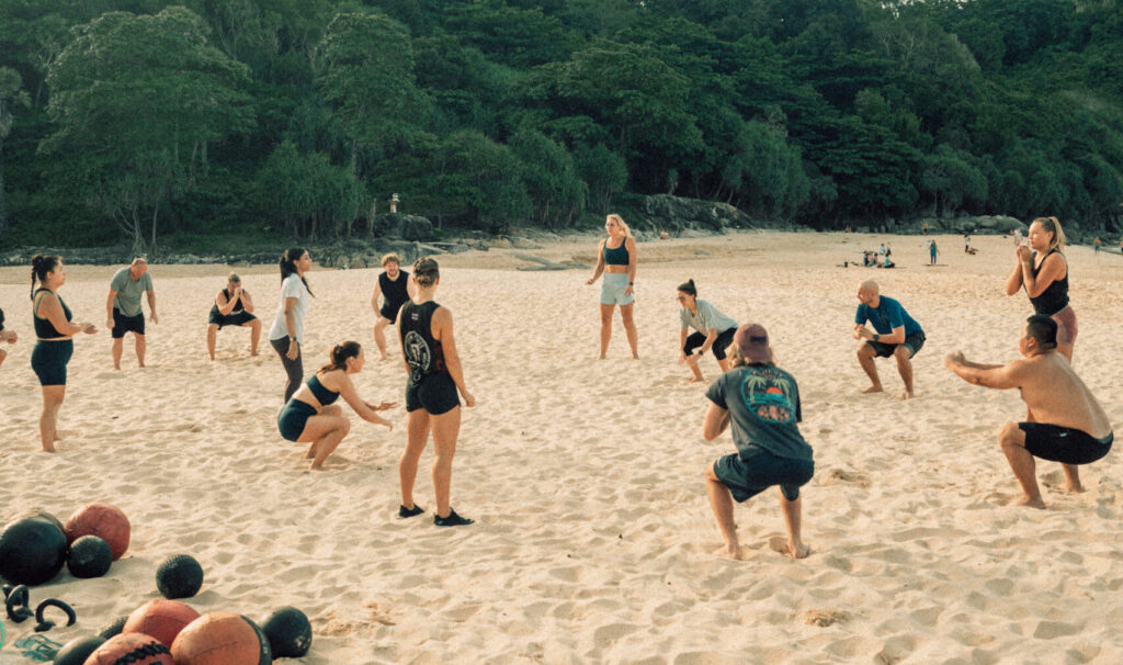Trainen Phuket Thailand - regenseizoen