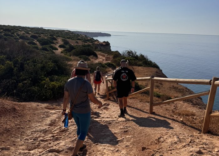 Hiken in de Algarve mooi uitzicht