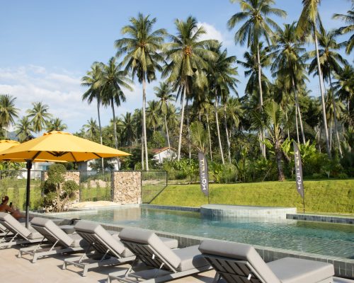 Zwembad fitnesskamp koh samui