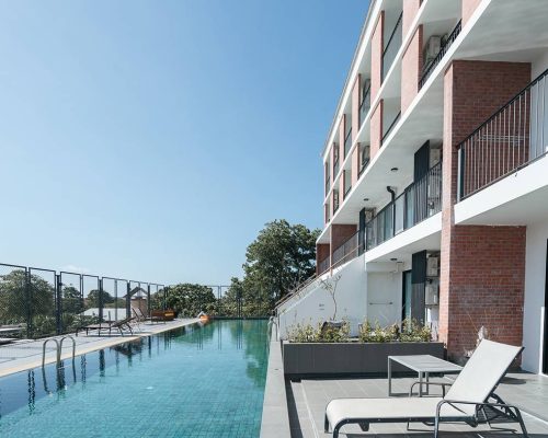 zwembad Marina house Phuket